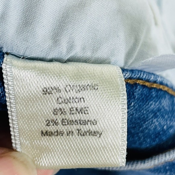 Reformation High & Skinny Taper Ankle Jeans Darwin Wash 10" Inseam Womens Sz 26 - Picture 9 of 9